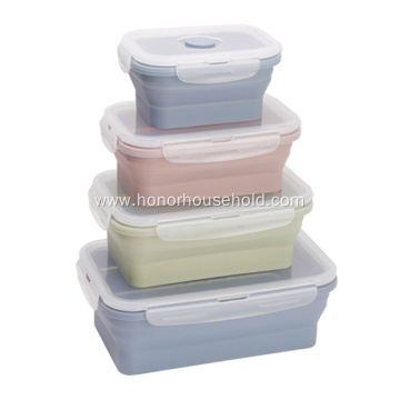 Silicone Foldable Lunch Box